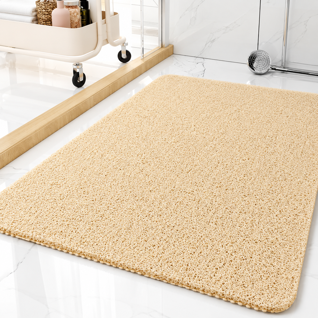 Bathroom Mat Antibacterial Bath Non Slip Design
