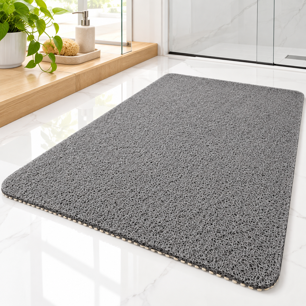 Bathroom Mat Antibacterial Bath Non Slip Design