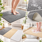 Bathroom Mat Antibacterial Bath Non Slip Design