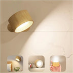 Rotating USB Rechargeable Magnetic Wall Light