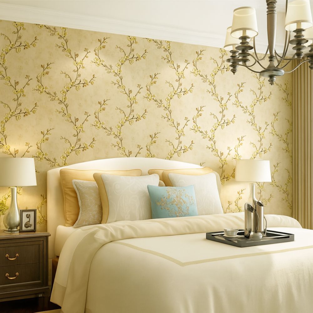 Blossom Self-Adhesive Floral Wallpaper – image 1