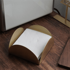 Gold Tone Stainless Steel Tissue Holder