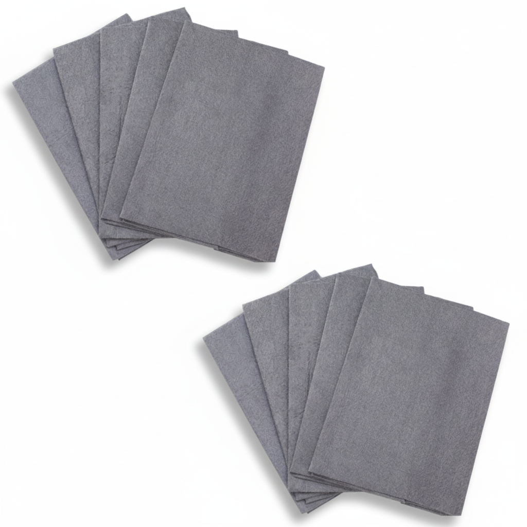 Microfibre Cleaning Cloth Reusable Streak Free Glass Surface Wipes