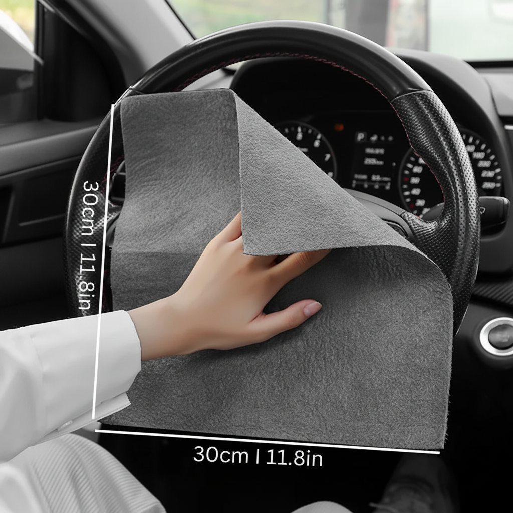 Microfibre Cleaning Cloth Reusable Streak Free Glass Surface Wipes