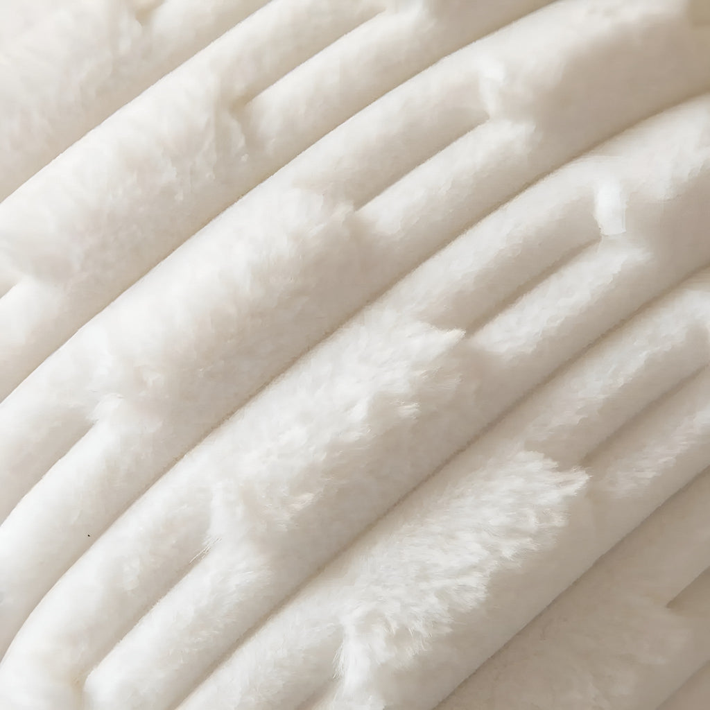 Plush Ribbed Cushion Cover – image 6
