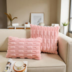 Plush Ribbed Cushion Cover – image 8