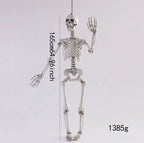 Posable Halloween Skeleton Decoration, 70, 90 or 165 cm - product view 6