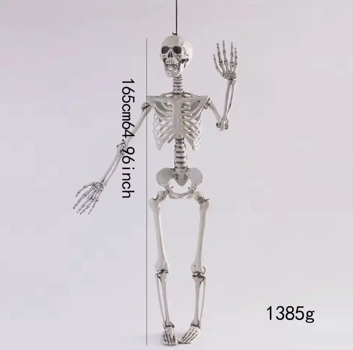 Posable Halloween Skeleton Decoration, 70, 90 or 165 cm - product view 6