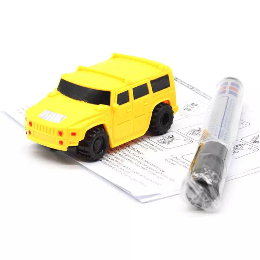 Toy Car Inductive Line Following Drawing Playset