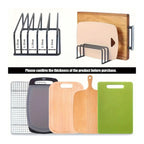 Steel Chopping Board Rack, Kitchen Worktop Organiser - product view 5