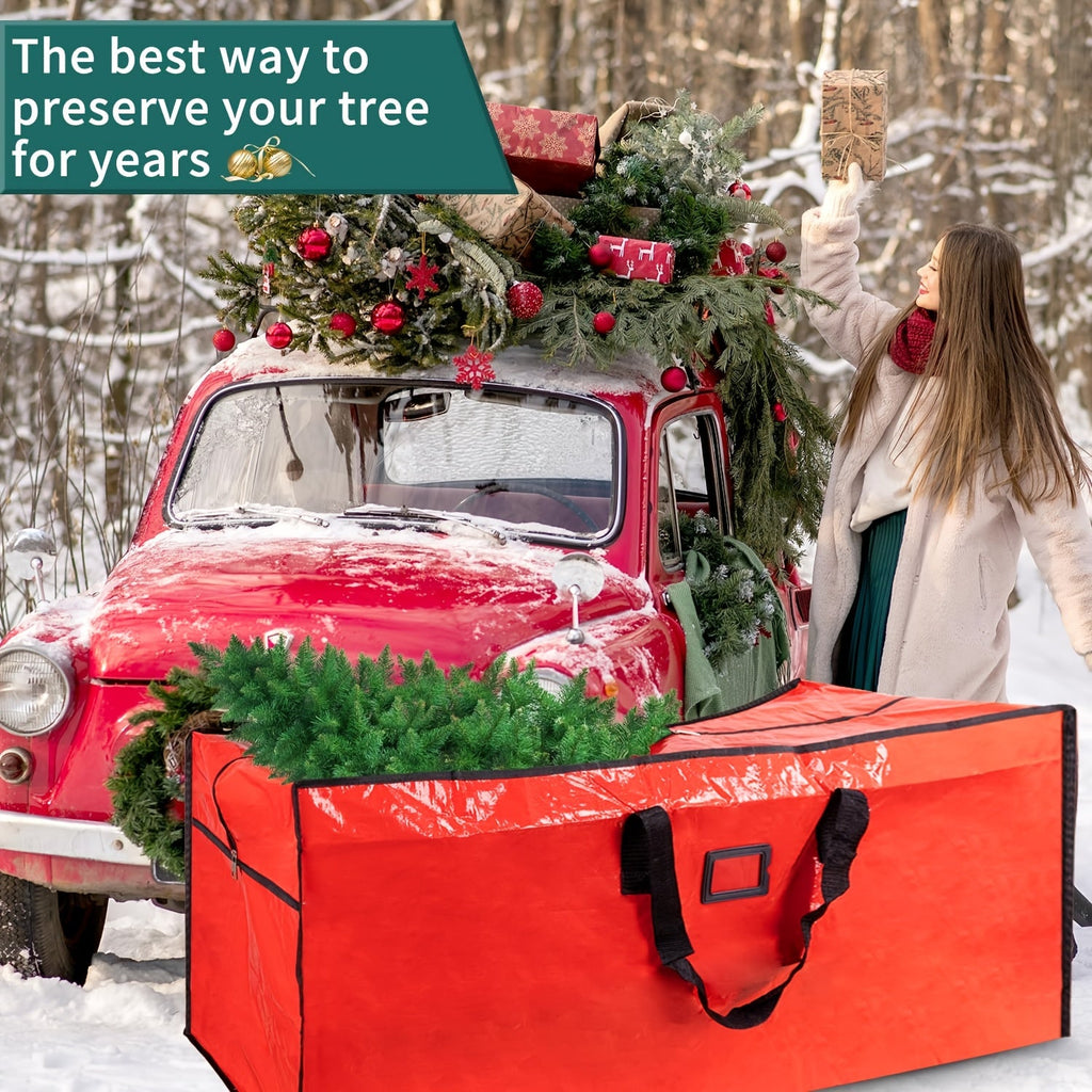 Christmas Tree Storage Bag Heavy Duty Waterproof Plastic Organiser