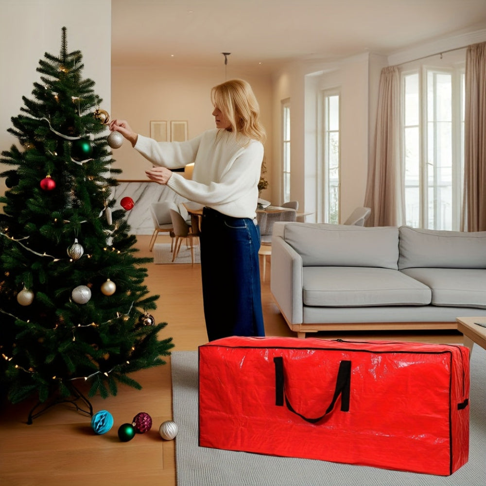 Christmas Tree Storage Bag Heavy Duty Waterproof Plastic Organiser