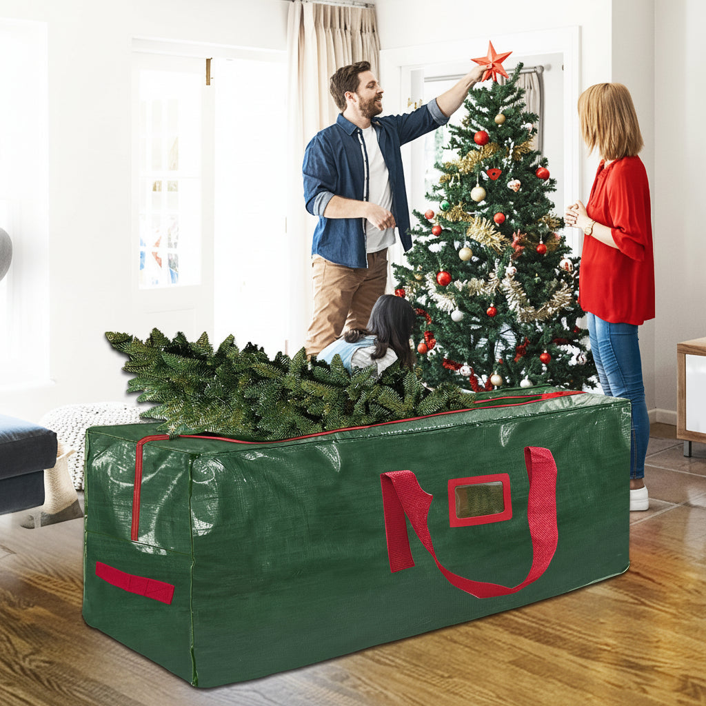 Christmas Tree Storage Bag Heavy Duty Waterproof Plastic Organiser