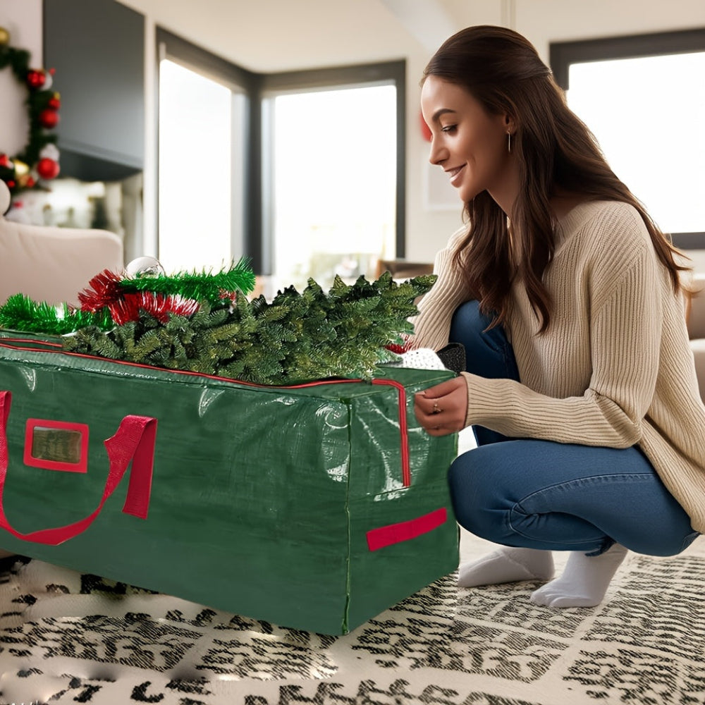 Christmas Tree Storage Bag Heavy Duty Waterproof Plastic Organiser