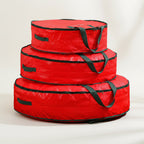 Ornament Storage Bag Polyester Christmas Decoration Organiser