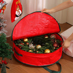 Ornament Storage Bag Polyester Christmas Decoration Organiser