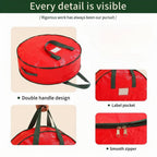 Ornament Storage Bag Polyester Christmas Decoration Organiser