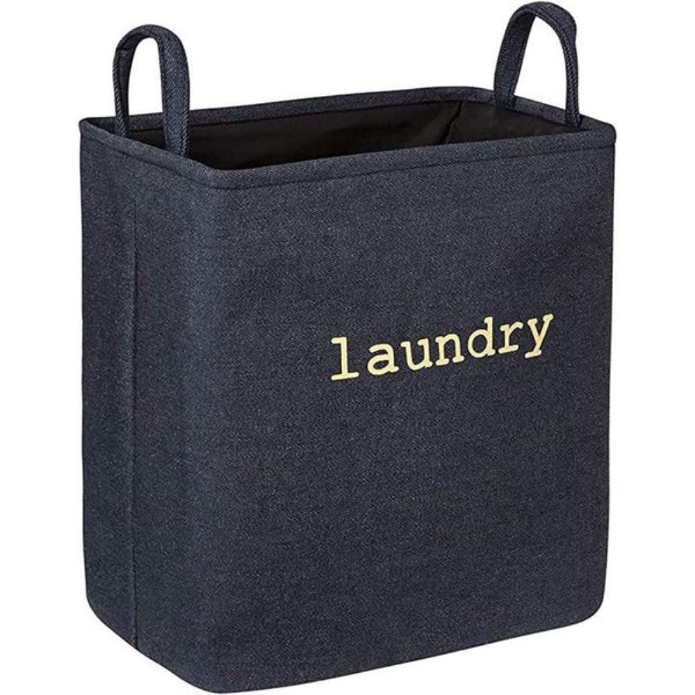 Rectangular Foldable Fabric Laundry Basket – image 8