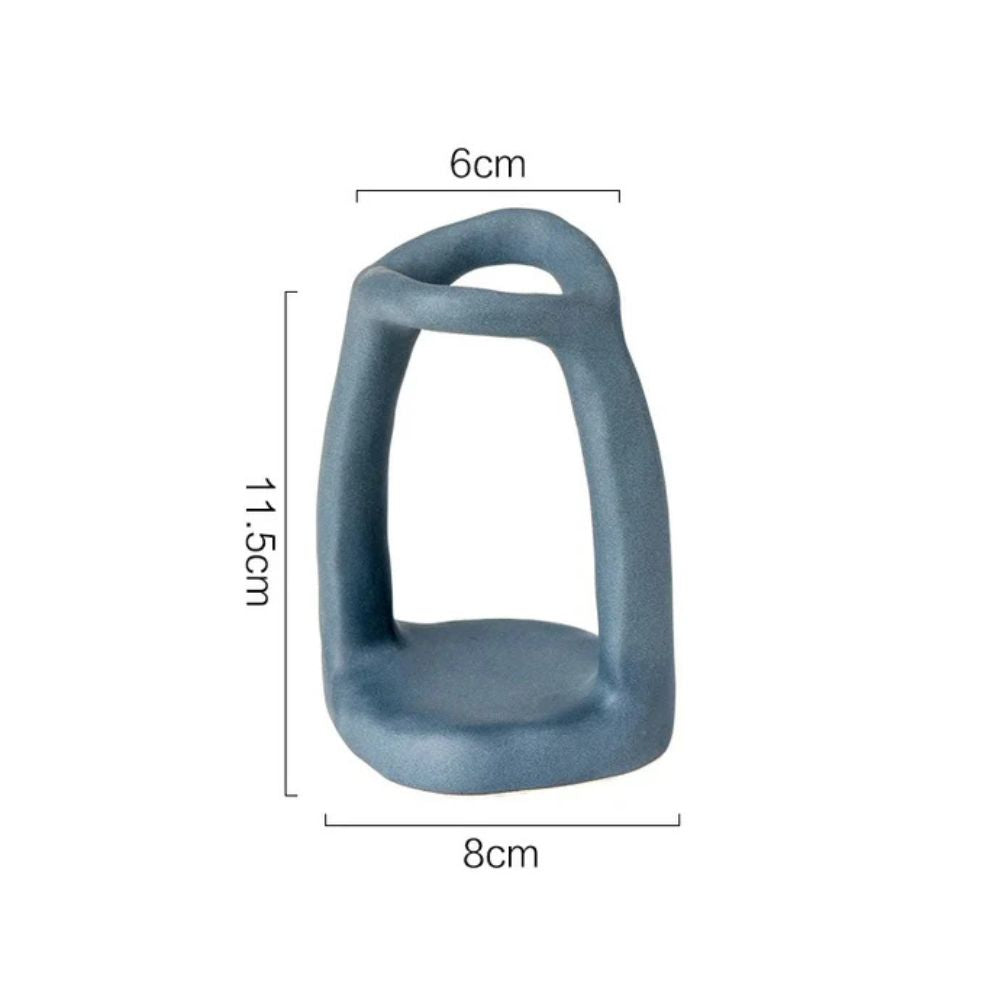 Sculptural Ceramic Loop Toothbrush and Pen Holder – image 5