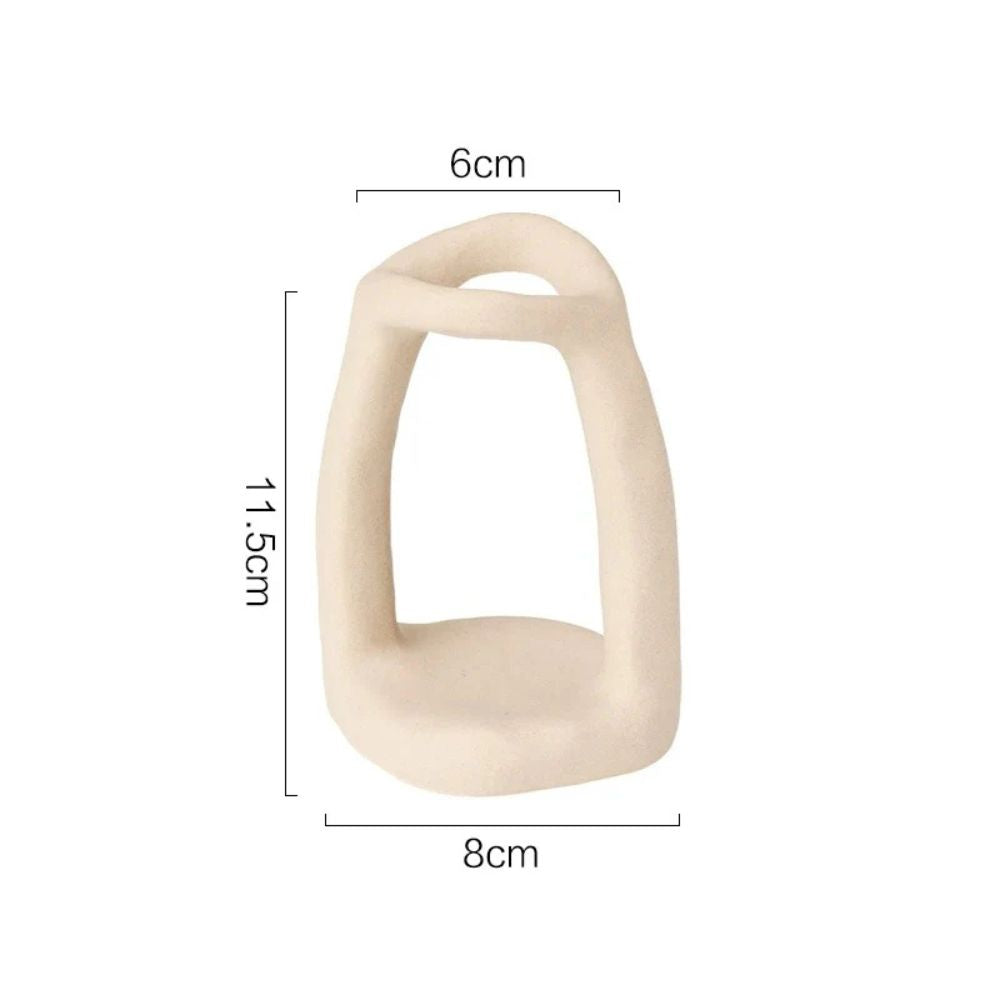 Sculptural Ceramic Loop Toothbrush and Pen Holder – image 6