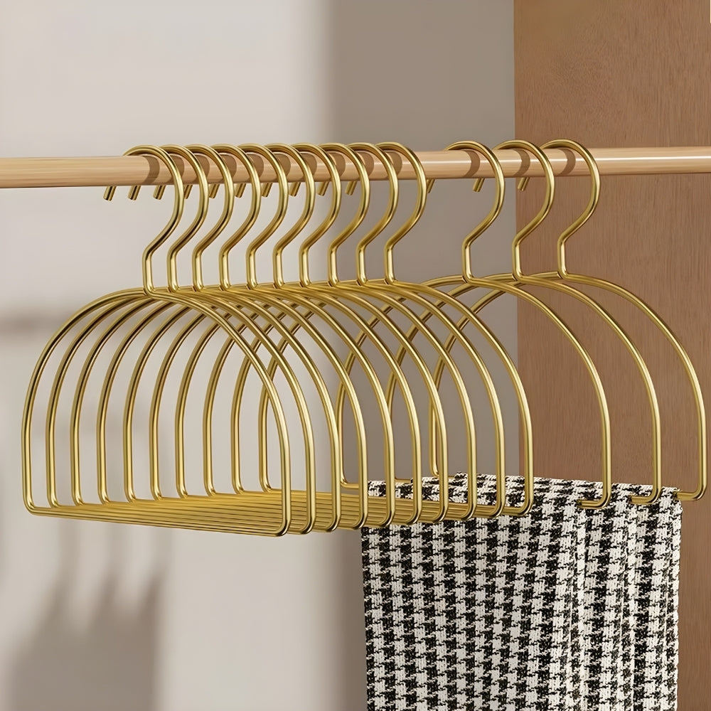 Curved Aluminium Scarf Hangers Set of 4 – image 3
