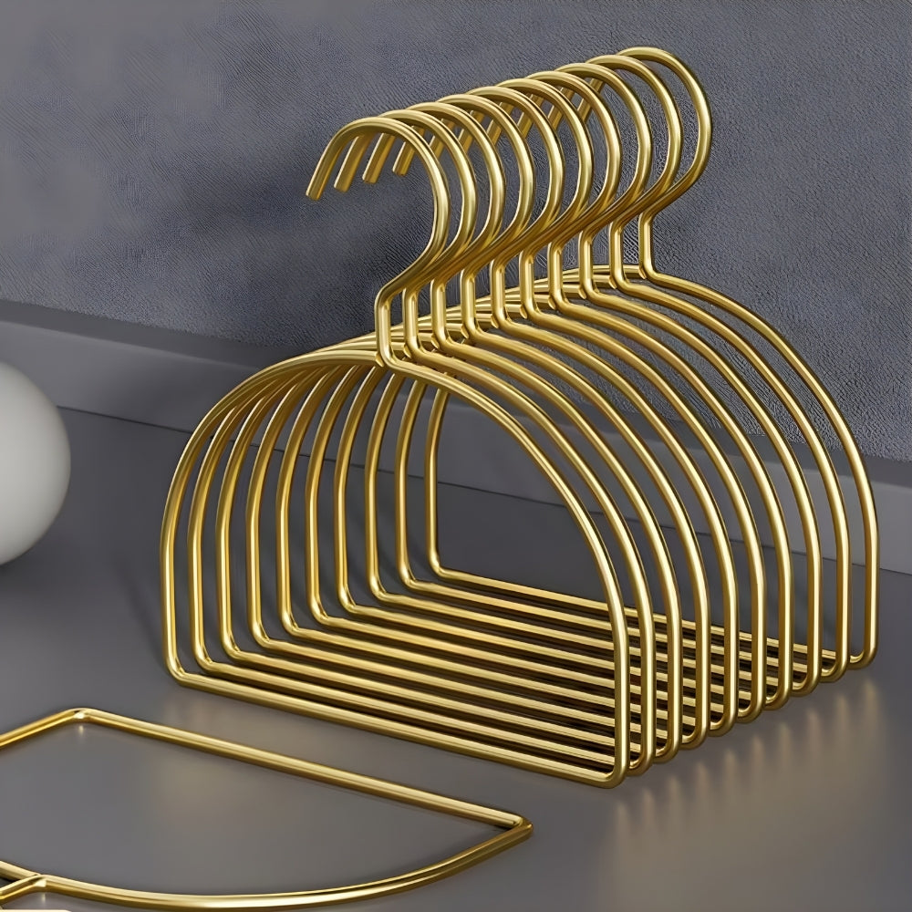 Curved Aluminium Scarf Hangers Set of 4 – image 4