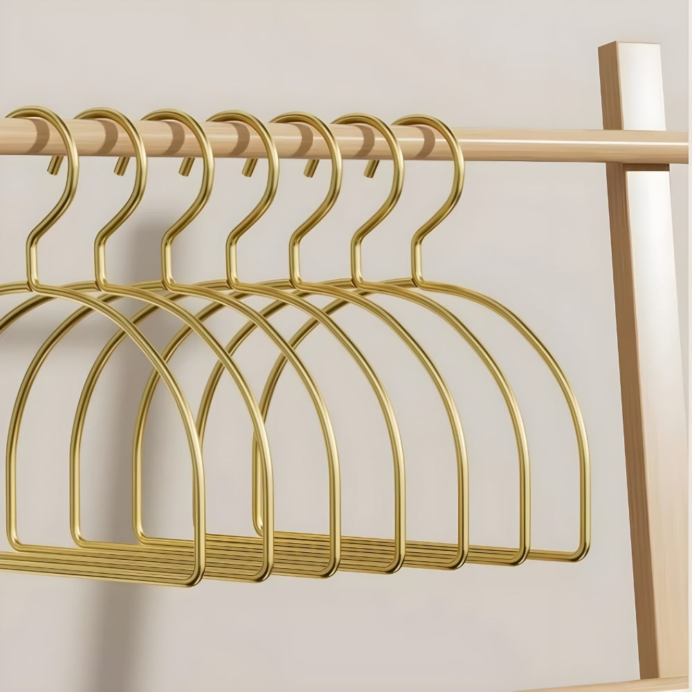 Curved Aluminium Scarf Hangers Set of 4 – image 2