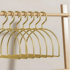 Curved Aluminium Scarf Hangers Set of 4 – image 2