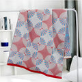 Floral Jacquard Cotton Bath Towel – image 2