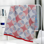 Floral Jacquard Cotton Bath Towel – image 2
