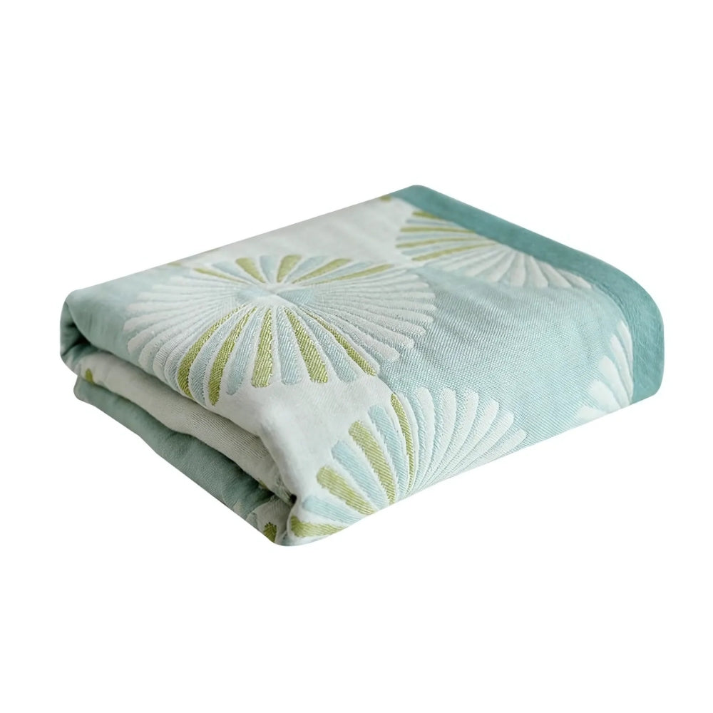 Floral Jacquard Cotton Bath Towel – image 7