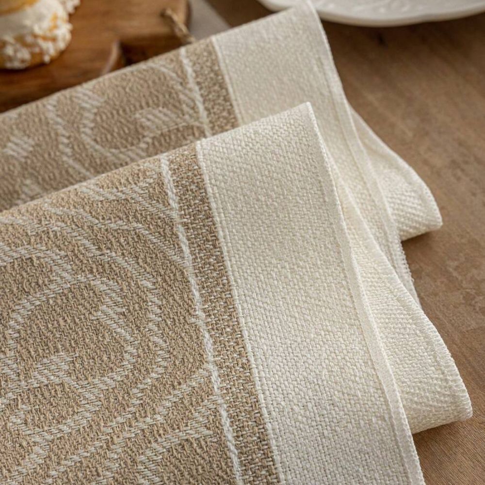 Damask Floral Tassel Table Runner – image 6