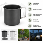 Aluminium Mug Insulated Camping Outdoor Recreation