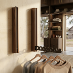 Wall-Mounted Folding Clothes Rack — product view 5