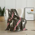 Deer Pattern Throw Blanket for Cosy Sofa Styling - product view 1