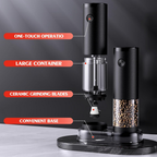 Battery-Operated Salt and Pepper Grinder Set with LED Lights — product view 3