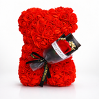 Artificial Rose Bear, Decorative Flower Gift — product view 5
