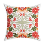 Colourful Floral Print Cushion Cover – image 3