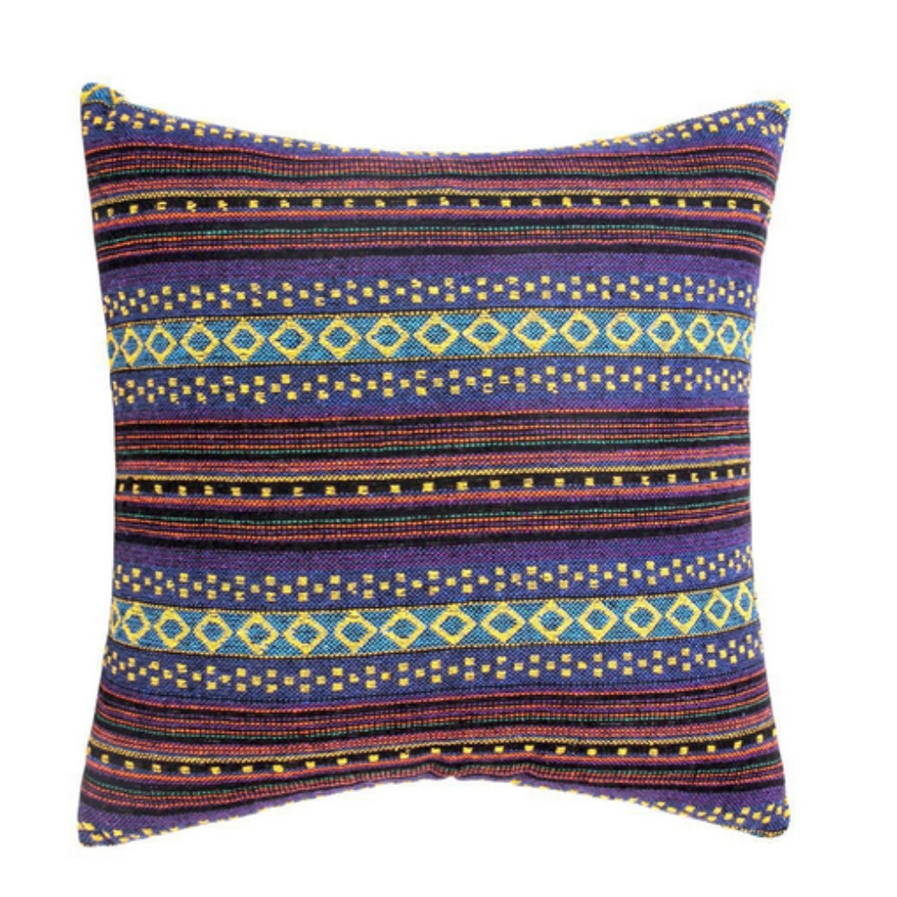 Woven Geometric Stripe Cushion Cover – image 4