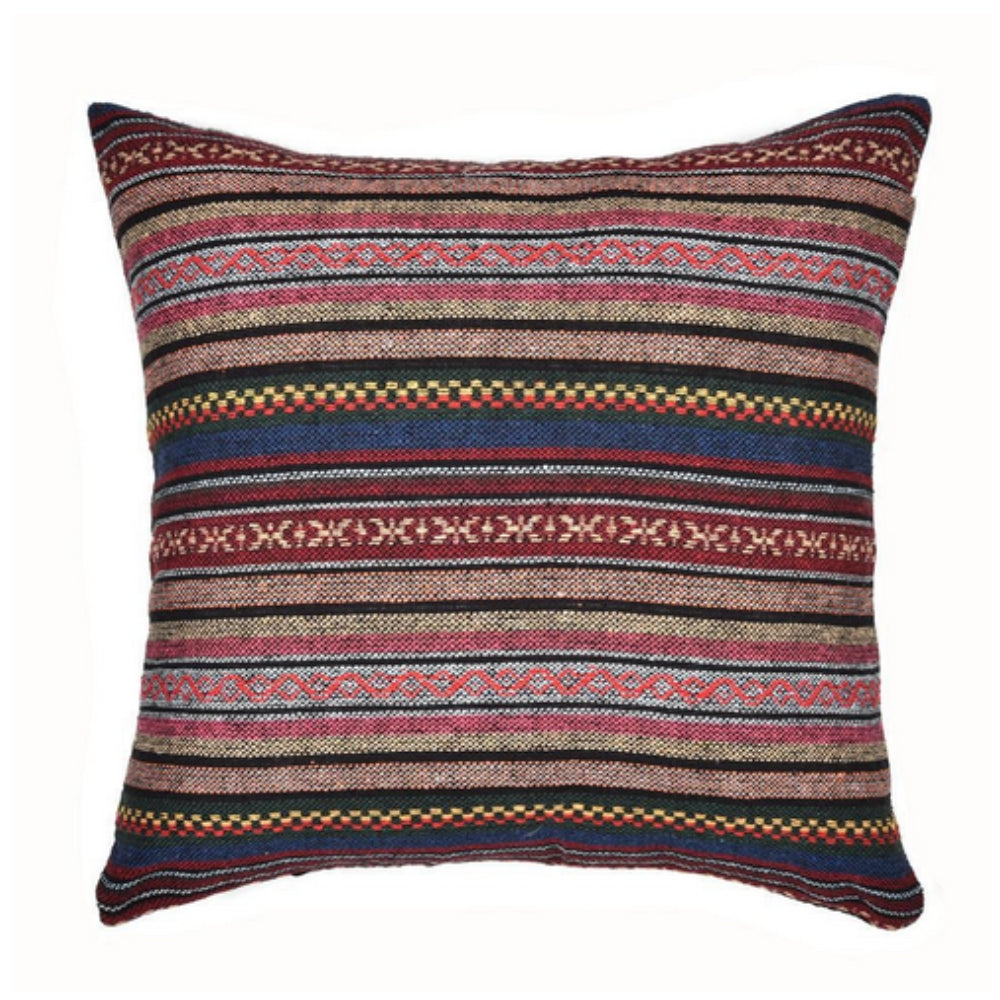 Woven Geometric Stripe Cushion Cover – image 9