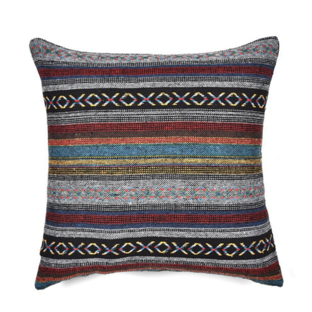 Woven Geometric Stripe Cushion Cover – image 6