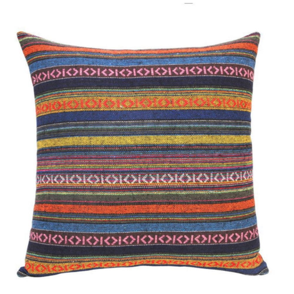 Woven Geometric Stripe Cushion Cover – image 8