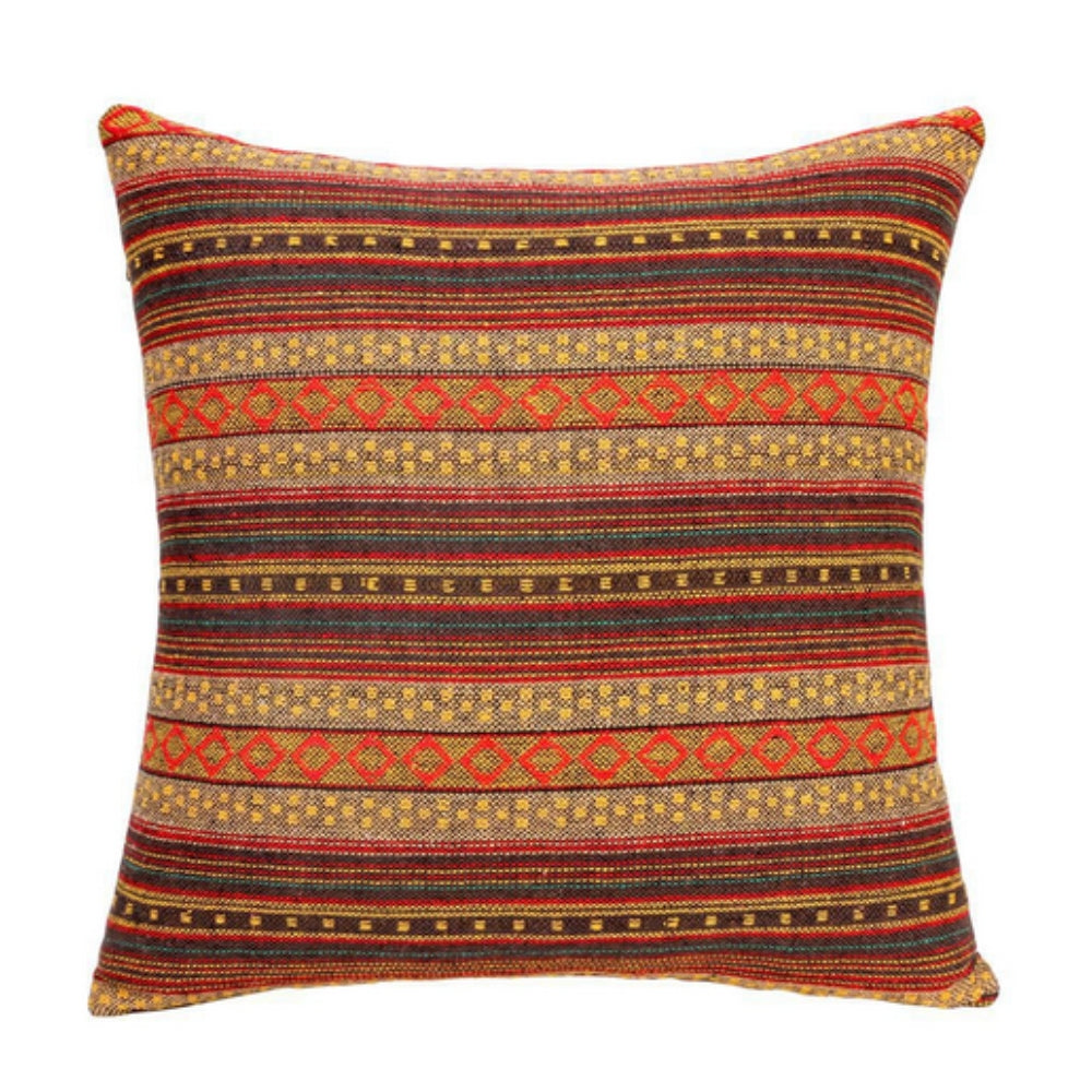 Woven Geometric Stripe Cushion Cover – image 3