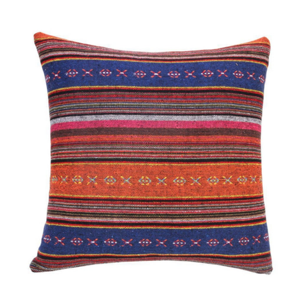 Woven Geometric Stripe Cushion Cover – image 12
