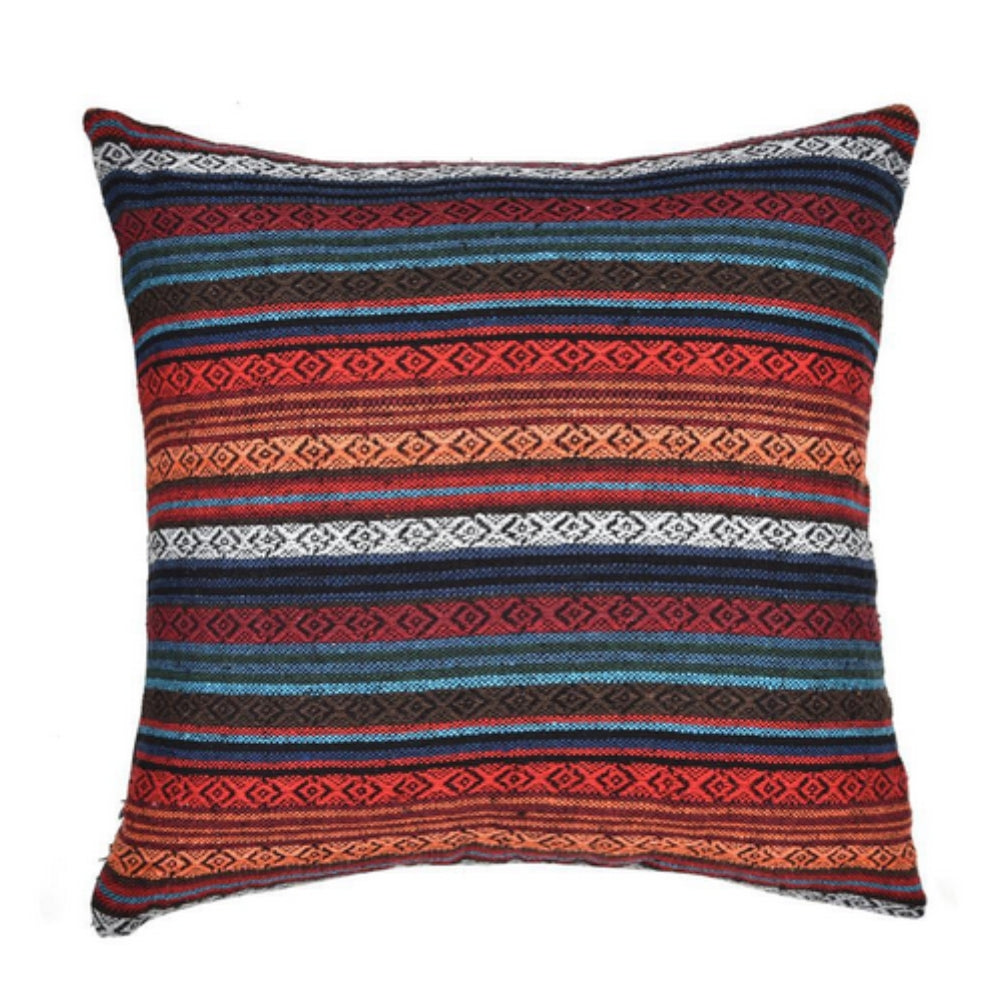 Woven Geometric Stripe Cushion Cover – image 10