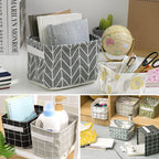 Patterned Canvas Storage Basket – product image 8