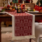 Christmas Reindeer Tassel Table Runner – image 2