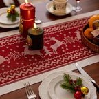 Christmas Reindeer Tassel Table Runner – image 7