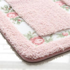 Floral Border Microfibre Bath Mat – image 3