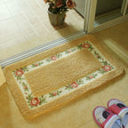 Floral Border Microfibre Bath Mat – image 11